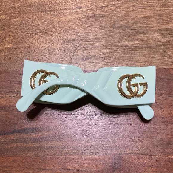 GUCCI 53mm Square Rectangle Sunglasses - Picture 5 of 14